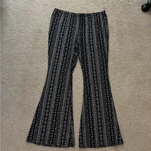 Hipster flare leggings